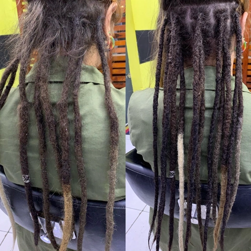 antes e depois dread