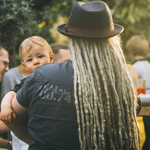 cabelo com dread